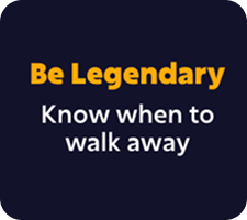 Be Legendary Resposible Gambling
