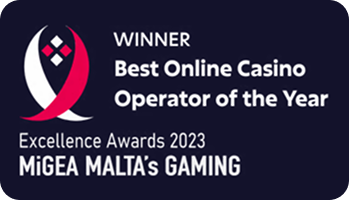 Best Online Casino Operator of the Year Migea Malta's Gaming Award 2023